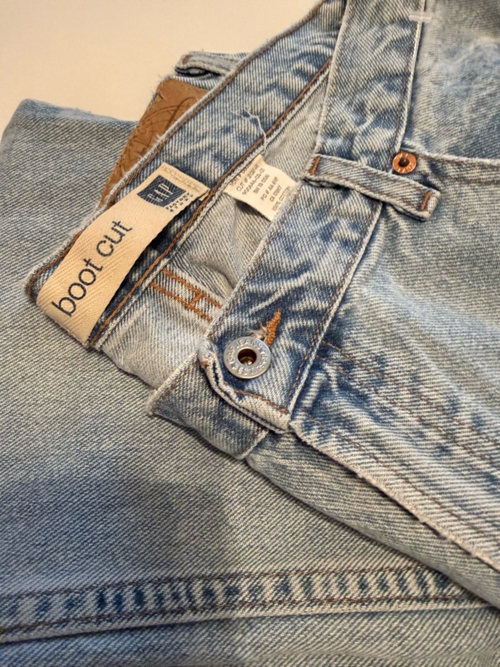 GAP Light Blue Boot Cut Jeans Vintage